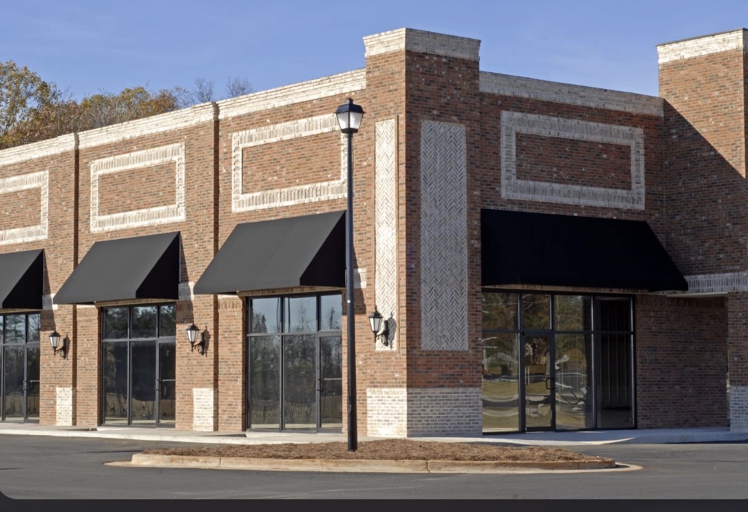 Commercial storefront windows